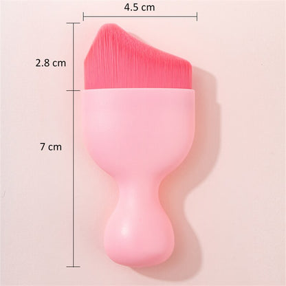 S Shape Cream Blush Makeup Brush