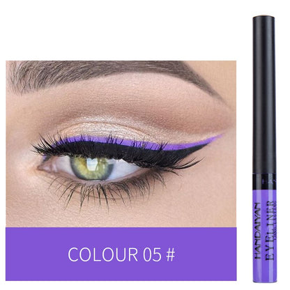 12 Colors Colorful Liquid Eyeliner Pen