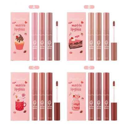 Velvet Matte Gloss Set Matte  Waterproof Lipstick