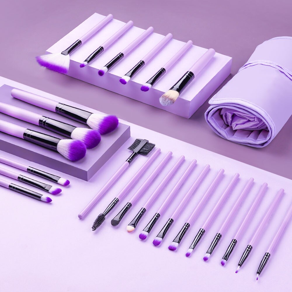 Newest Makeup Brushes Soft Fluffy Set for Cosmetics