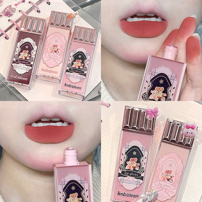 Matte Lip Glaze Brown Nude Chocolate Liquid