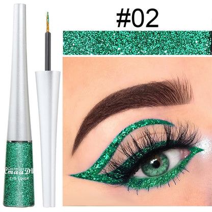 Glitter Liquid Eyeliner Pearlescent Diamond Eyeshadow