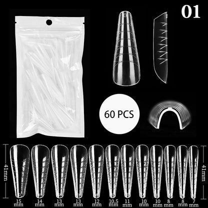 Quick Extension Nail Mold Tips Full Cover Nail