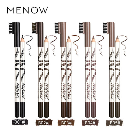 Makeup Menow Eyebrow Pencil  Waterproof E
