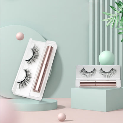 3D Magnetic Set Waterproof  Naturally Magnetic Eyelashes