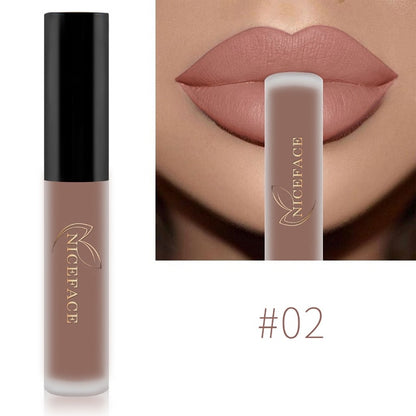 NICEFACE Gloss Waterproof Liquid Lipstick