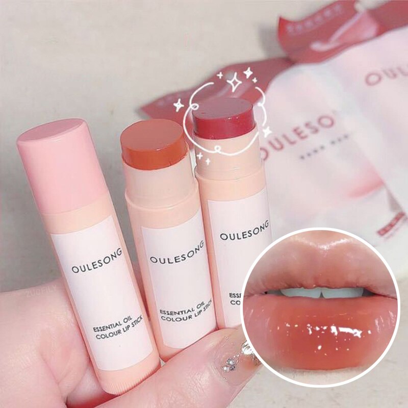 Rose Black Tea Jelly Oils Lip Balm Orange Juice Moisturising Japanese Clear Gloss Colour Changing Lipstick Lip Care Daily Makeup
