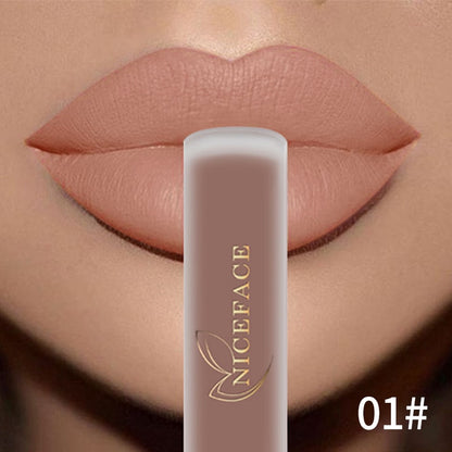 NICEFACE Lip Gloss Lipstick Waterproof