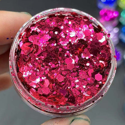 10g/Bag Iridescent Art Glitter Sequins Holographic Nail