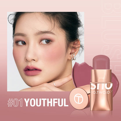O.TWO.O Lipstick Blush Stick 3-in-1