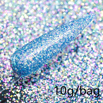 10g UV Color Changing Glitter  Mixed Nail