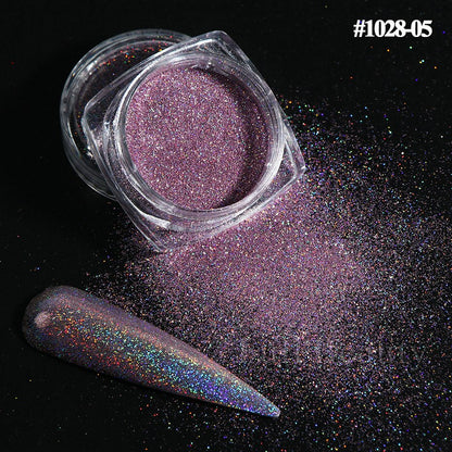 Reflective Glitter Iridescent Powder Sequins for Nails Sparkly