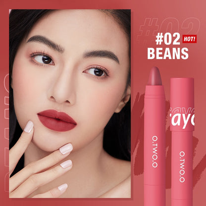 Lipstick Pencil Lip Liner 6 Colors Velvet Matte