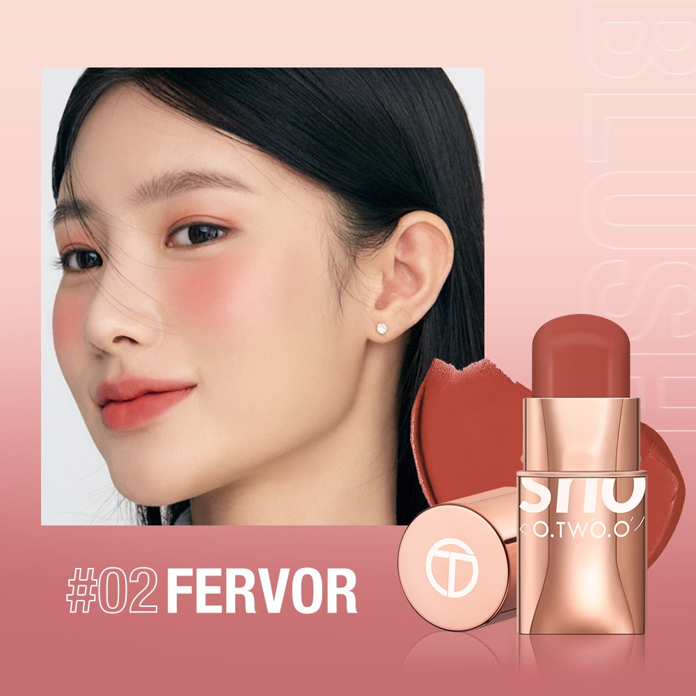 O.TWO.O Lipstick Blush Stick 3-in-1