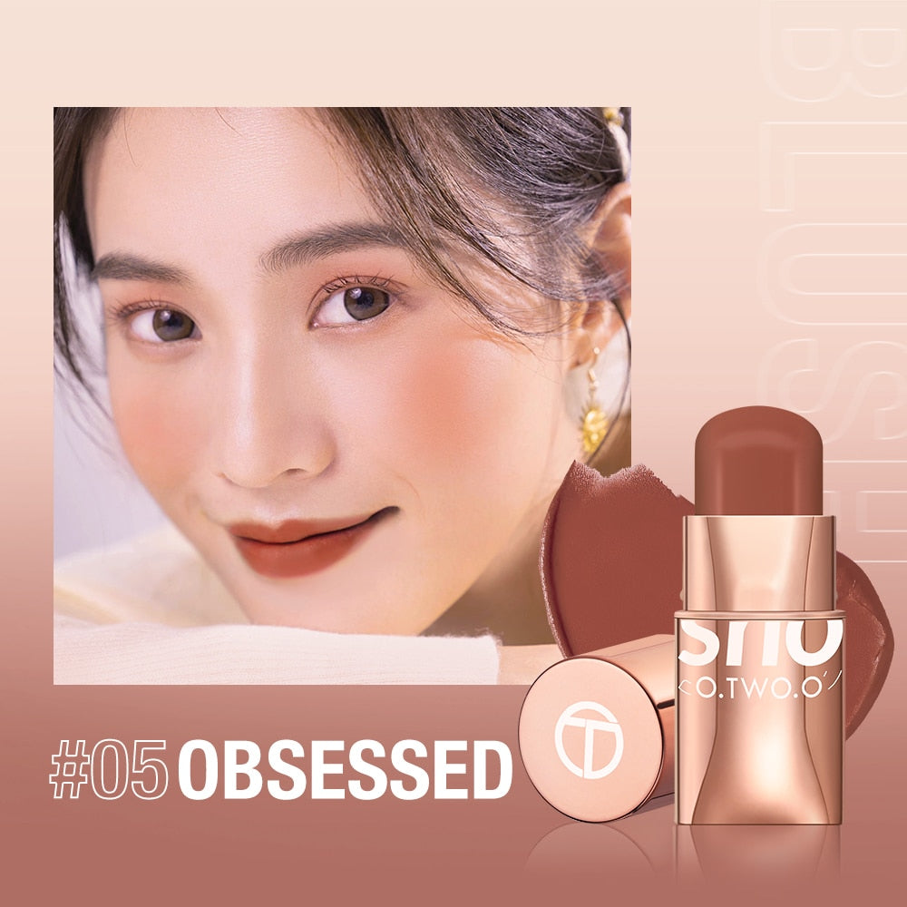 O.TWO.O Lipstick Blush Stick 3-in-1