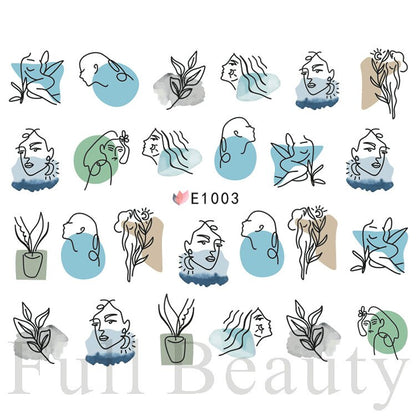 Gold Zipper 3d Designs Nail Art Stickers Decals Manicure