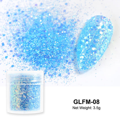 3.5g Iridescent Sugar Nail Glitter