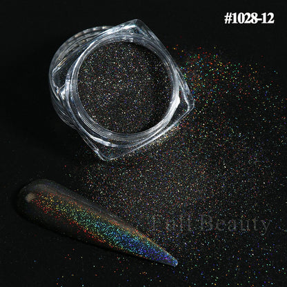 Reflective Glitter Iridescent Powder Sequins for Nails Sparkly