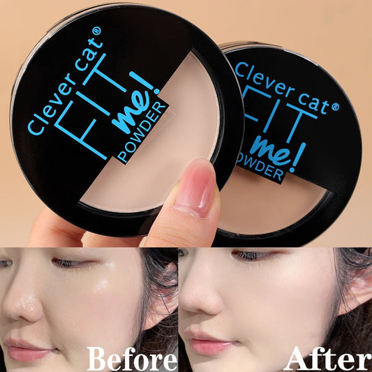 1PC Natural Mineral Pressed Powder