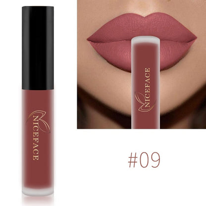 NICEFACE Gloss Waterproof Liquid Lipstick