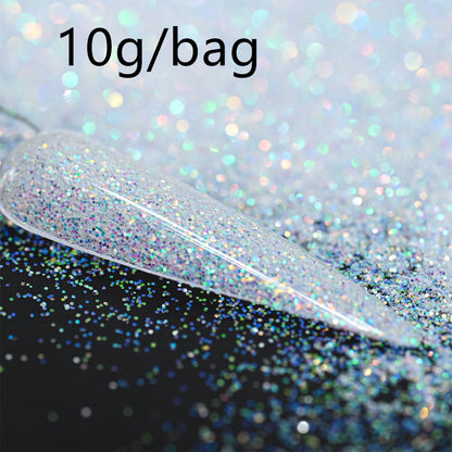 10g UV Color Changing Glitter  Mixed Nail