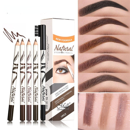 5 Colors Makeup Menow Eyebrow Pencil Eyebrow Marker Waterproof Eyebrow Tattoo For Eyebrows Enhancer Dye Tint Pen Long Lasting