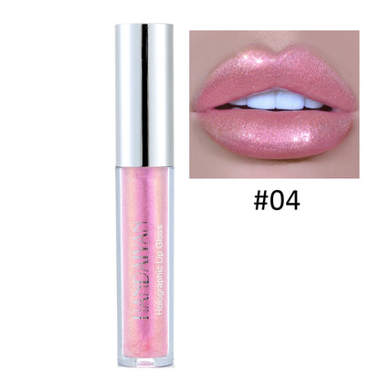 Handaiyan 6 Colors Gloss Glitter Red Nude Lipstick