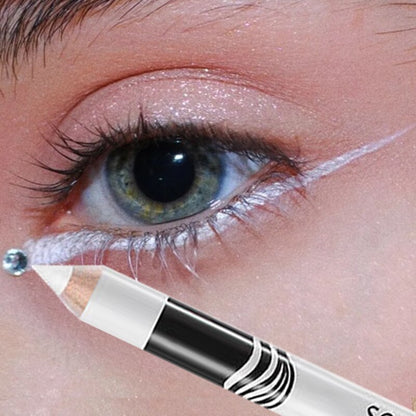 Waterproof White Eyeliner Pencil Long-Lasting