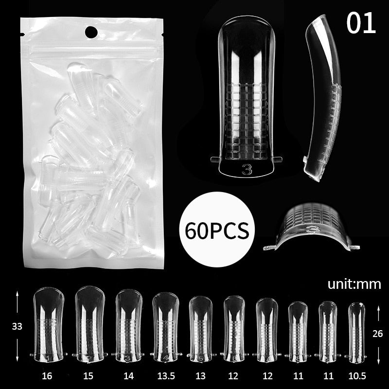 Quick Extension Nail Mold Tips Full Cover Nail