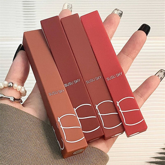 Non-stick Mask Lipstick Matte Lip Makeup Silky