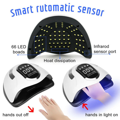 SUN X10 Max UV LED Gel 66LEDS  Lamp Nail