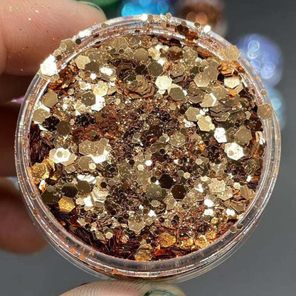 10g/Bag Iridescent Art Glitter Sequins Holographic Nail