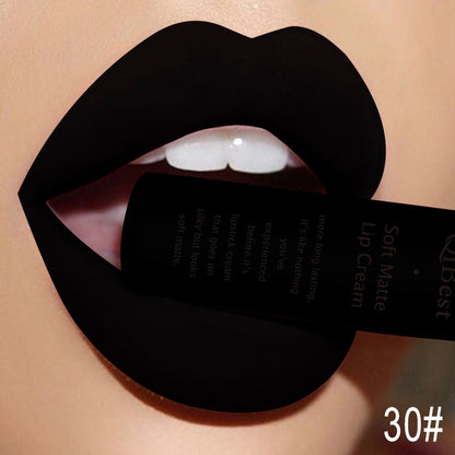 Velvet Sexy Red Lip Glaze Lipstick Makeup