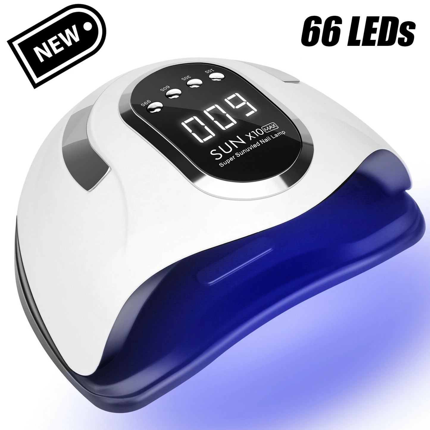 SUN X10 Max UV LED Gel 66LEDS  Lamp Nail