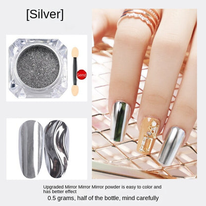 Mirror Glitter Powder Metallic  Art Gel Nail
