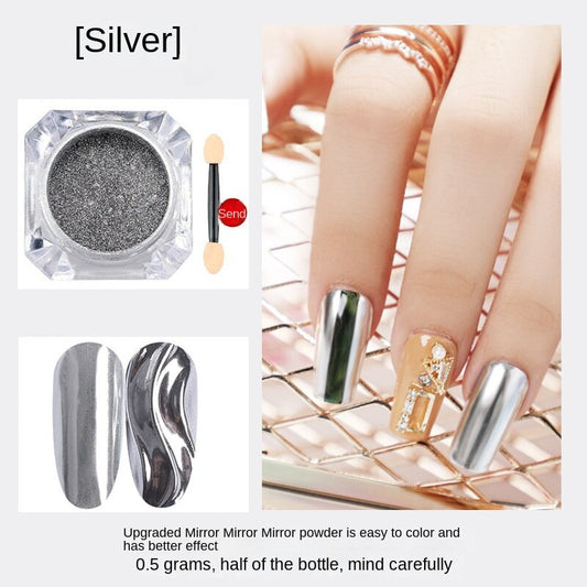 Mirror Glitter Powder Metallic  Art Gel Nail