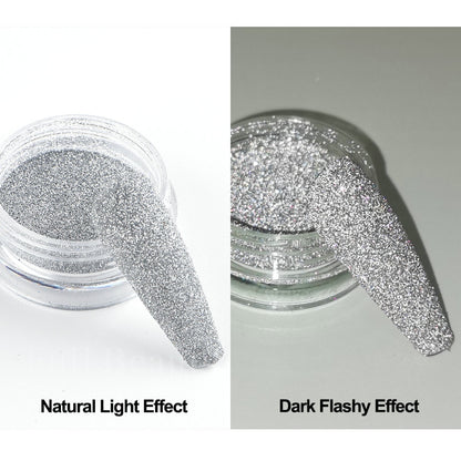 Reflective Glitter Iridescent Powder Sequins for Nails Sparkly