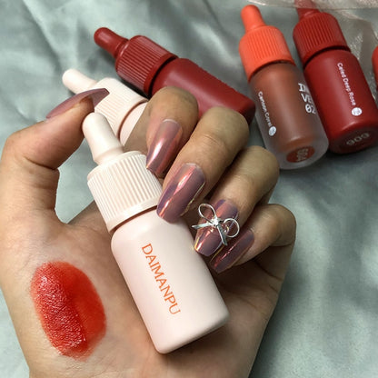 6 Colors Ink Dyeing Lip Gloss