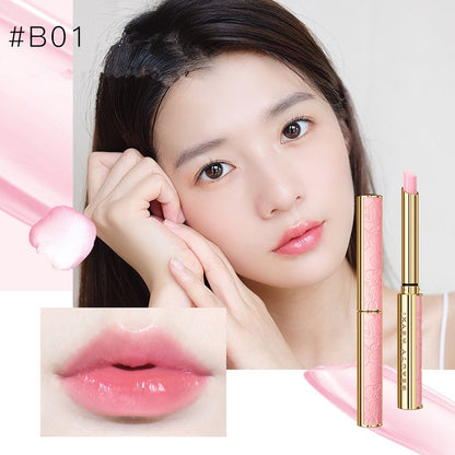Honey Peach Color  Waterproof Moisturizing Lipsticks