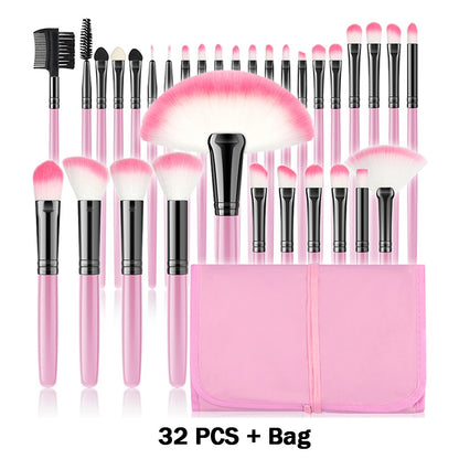 13PCS Makeup Brushes Set Eye Shadow Foundation