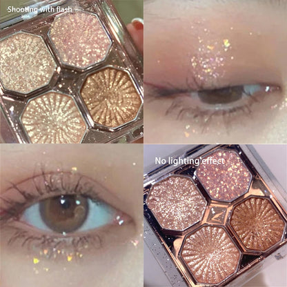 Pearly Eyeshadow Palette Bright Matte Shimmer
