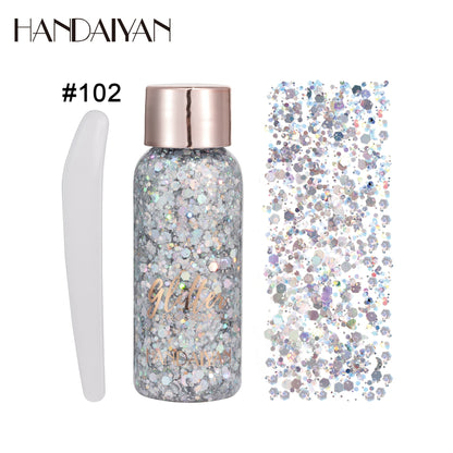Eye Glitter Nail Face Stickers Cream Diamond Jewels Rhinestones