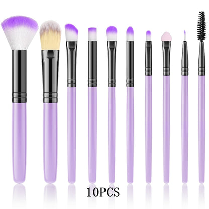8/32PCS Makeup Brushes Set For Eye Shadow Foundation Powder