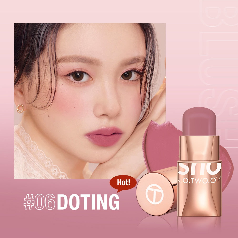 O.TWO.O Lipstick Blush Stick 3-in-1