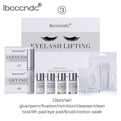 2023 New Lash Lift Set Eyelash Perm Kit Lash Curling Eyelash Extensions Eyelash Makeup Tool Cling Film Lifting Pad Dropshipping