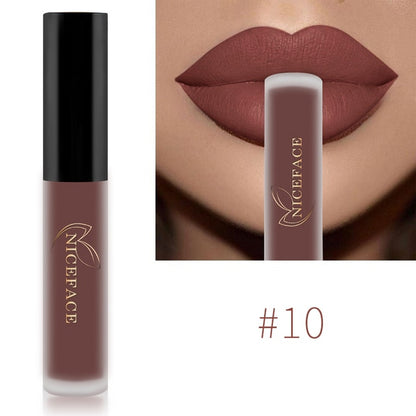NICEFACE Gloss Waterproof Liquid Lipstick