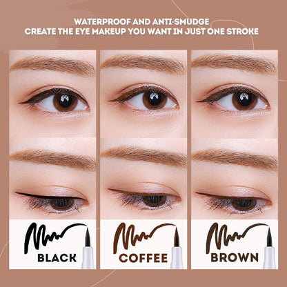 1PC Black Brown Liquid Eyeliner Pen