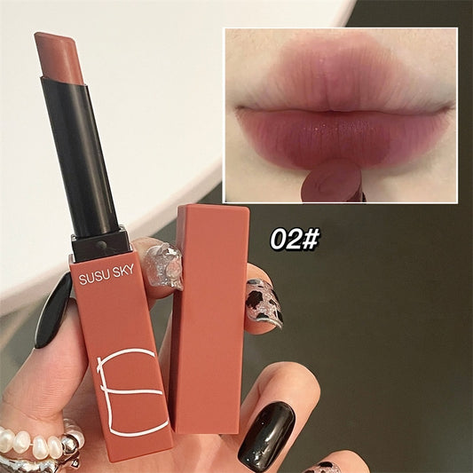 Non-stick Mask Lipstick Matte Lip Makeup Silky