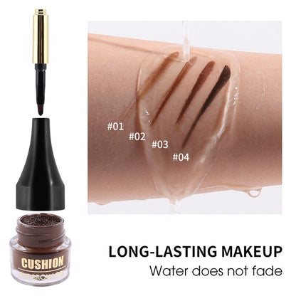 Air Cushion Eyebrow Cream Enhancers Waterproof Dyeing Brow