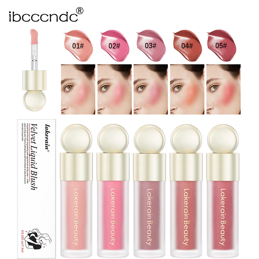 Matte Liquid Blush Velvet Blusher